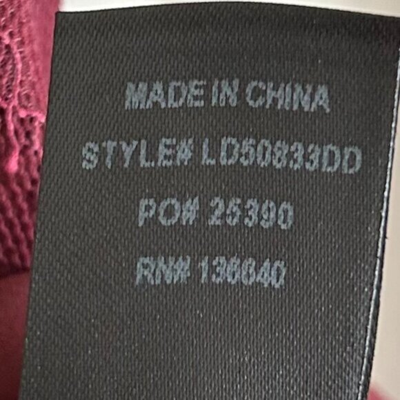 Lulu's Wonderfully Whimsical Burgundy Lace Ruffled Midi Dress - Picture 11 of 13